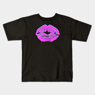 Kiss Lips Kids T-Shirt